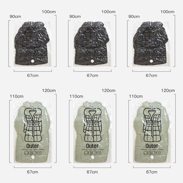 BowLift | Closet Organizer Hanging Vacuum Bag