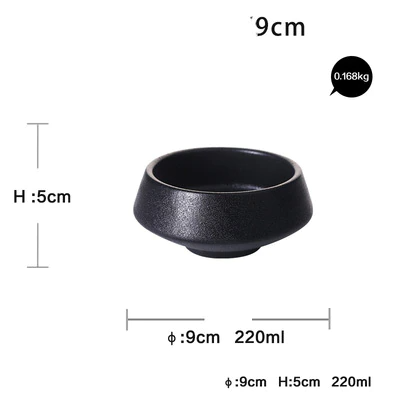 BowLift | Elegant Matte Black Snack Bowl