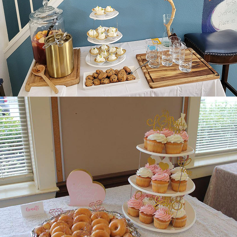 BowLift | Foldable Party Tray, 3-Tier