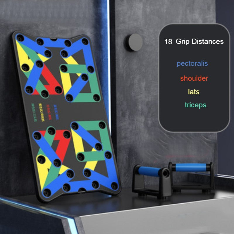 BowLift | Home Multifunctional Push-up Training Board, with 4 Training Modes, for Pectoralis, Shoulder, Lats, Triceps Strength Training