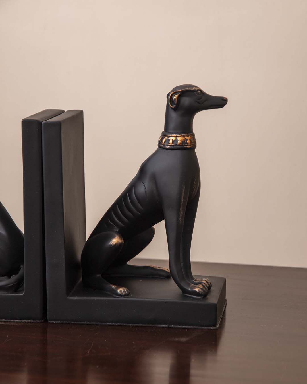 BowLift | Guard Dog Bookend Set - Black