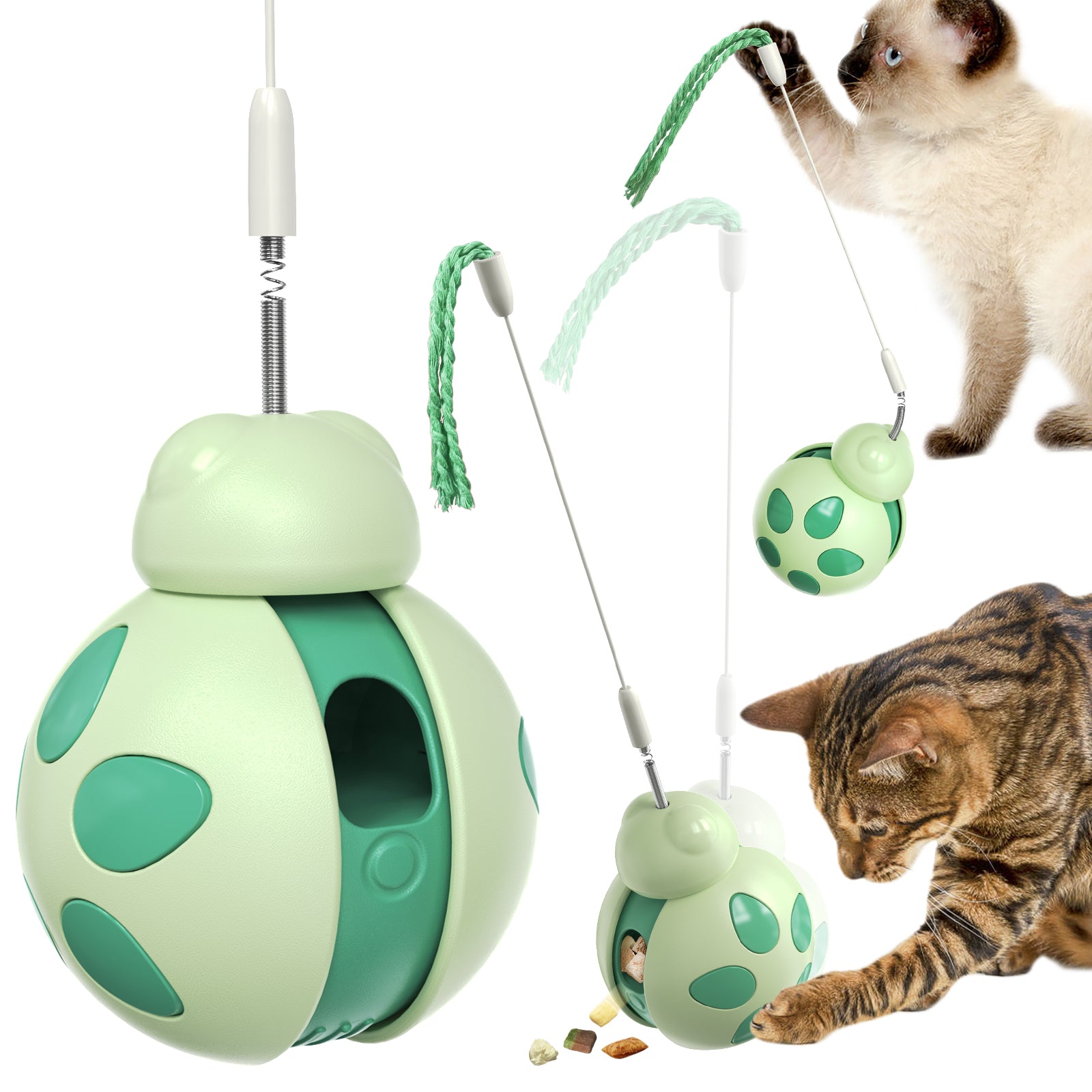 Beetle Wobble Toy – Balance & Interactive Play for Cats