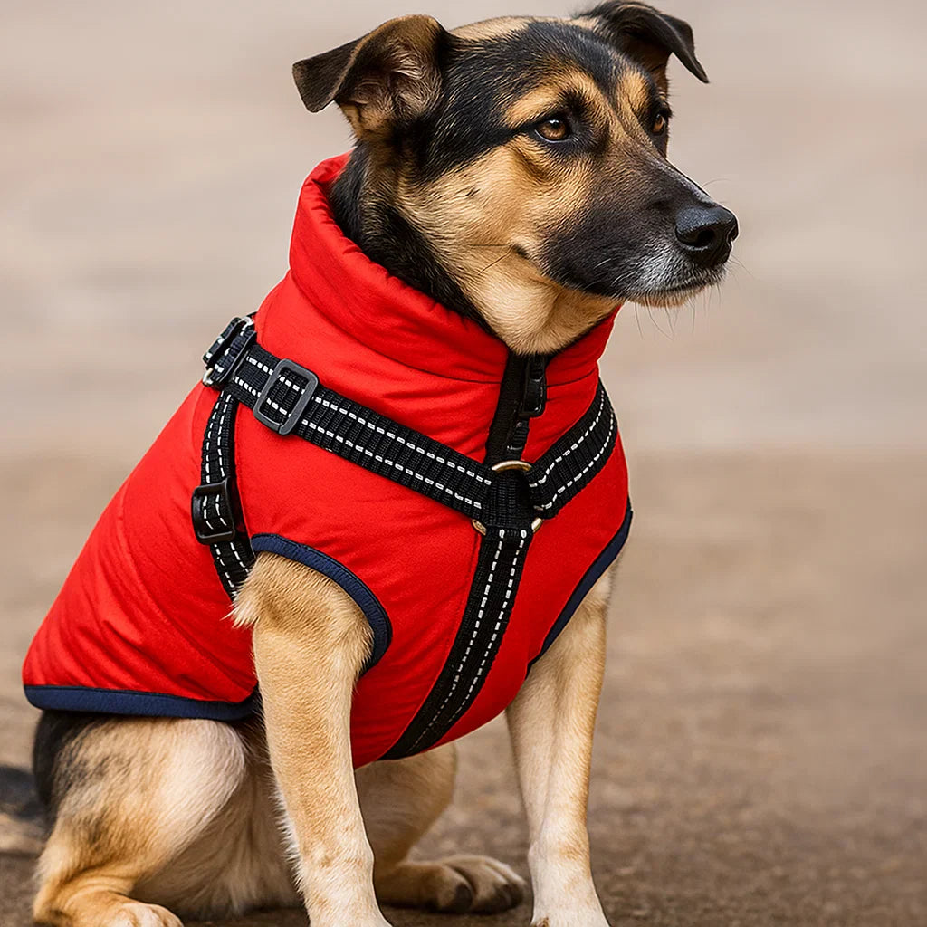 BowLift | Dog Coat Harness Winter Walks