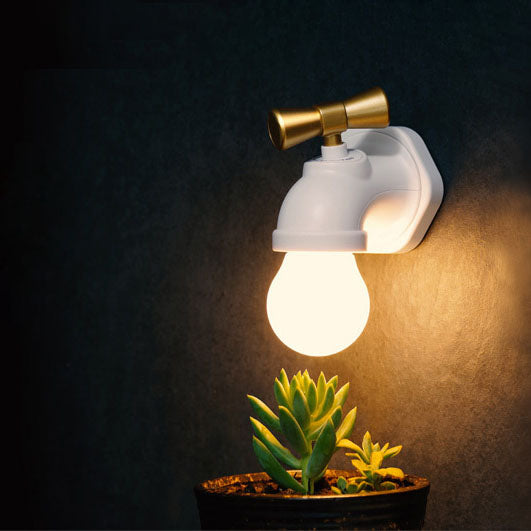 BowLift | Modern creative faucet ABS PC USB LED night light wall lamp