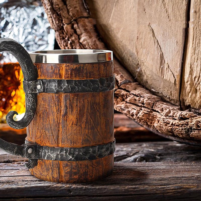 BowLift | Viking Barrel Mug(Large:550ml)
