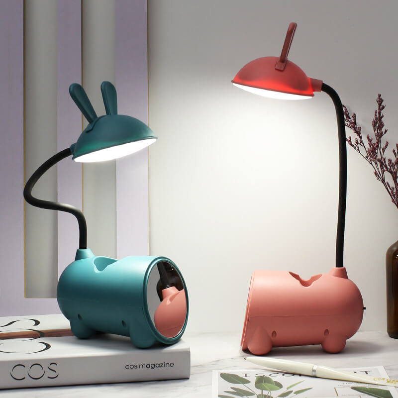 BowLift | Cartoon Creative Rabbit LED Touch USB Pen Holder Desk Lamp