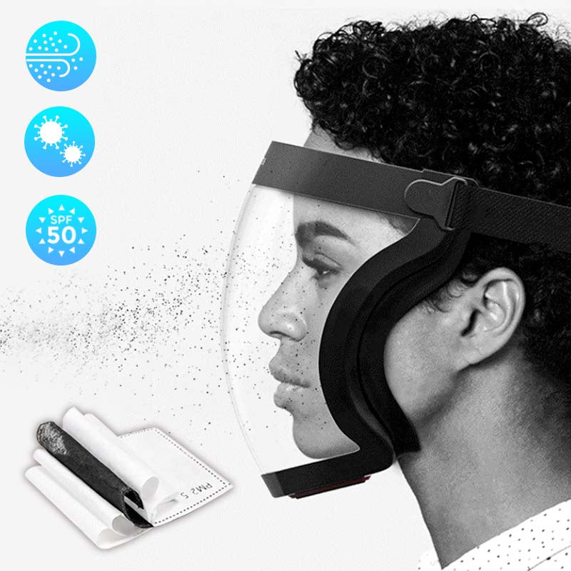 BowLift | Full face mask for industrial use when spraying pesticides