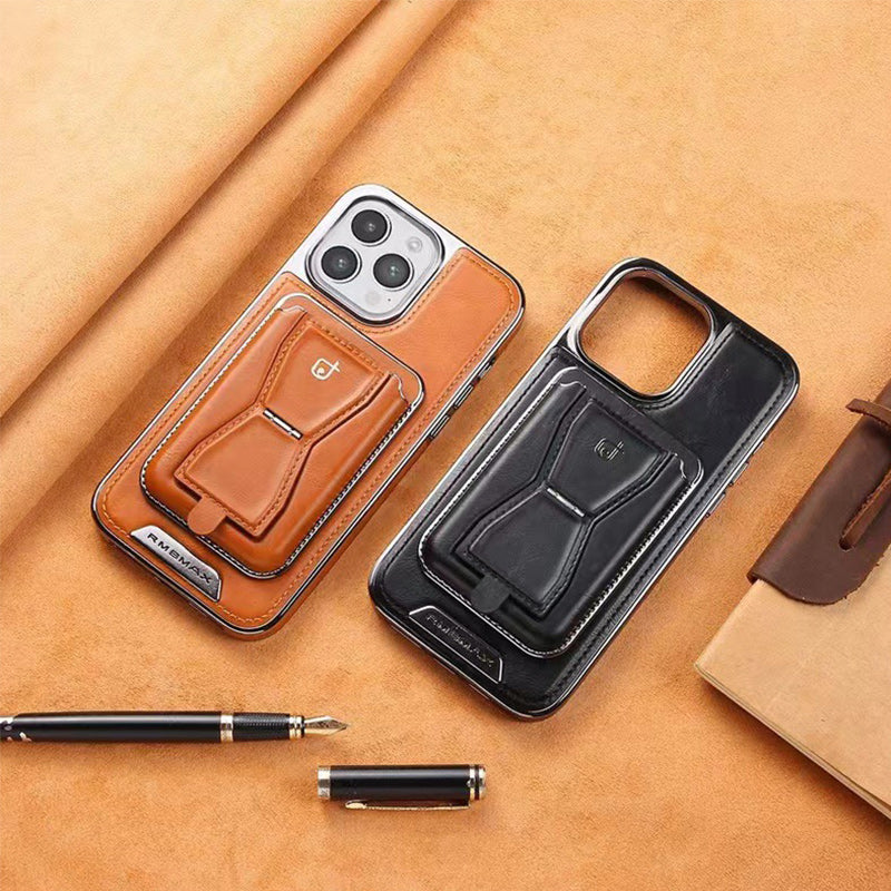 BowLift | Luxurious Leather Magnetic Phone Case