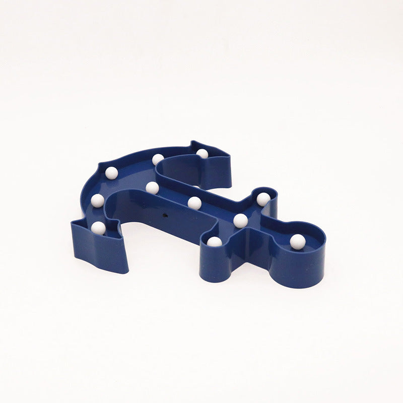 BowLift | Scandinavian modern Boat Anchor ABS Battery LED Wall Sconce Lamp