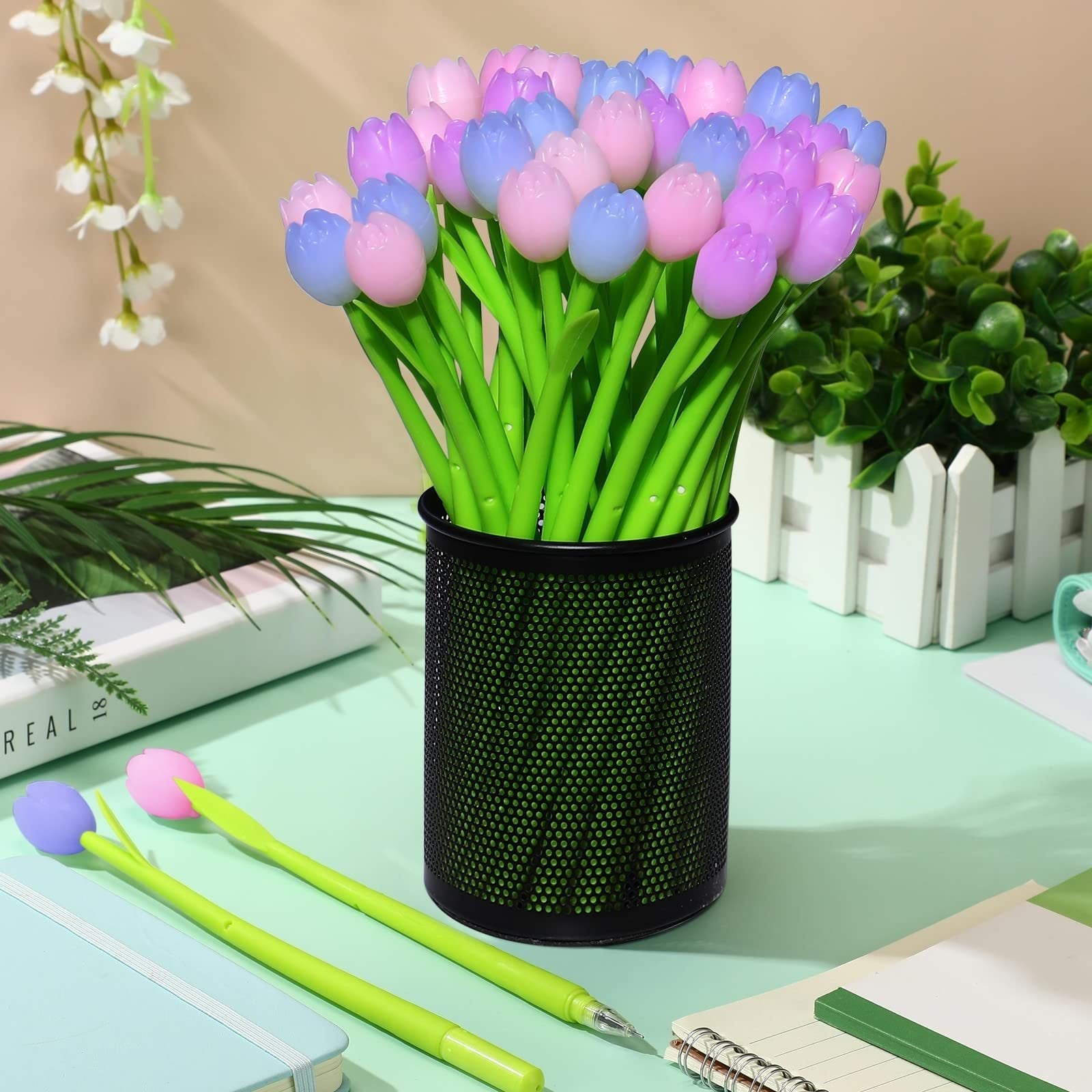 BowLift | Color-changing tulip ballpoint pens(set of 6)