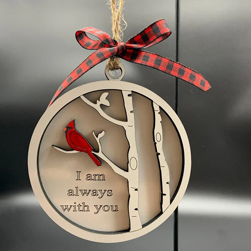 BowLift | Handmade Memorial Ornament with Cardinals