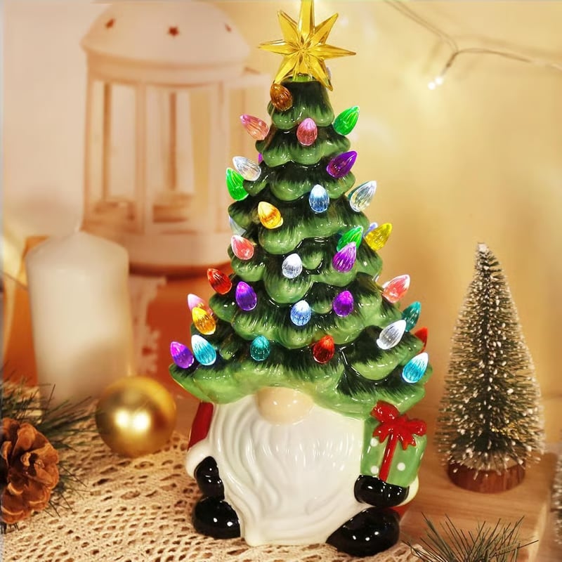 BowLift | GnomeLight Christmas Gnome – Illuminating DIY Decoration Tree with LED