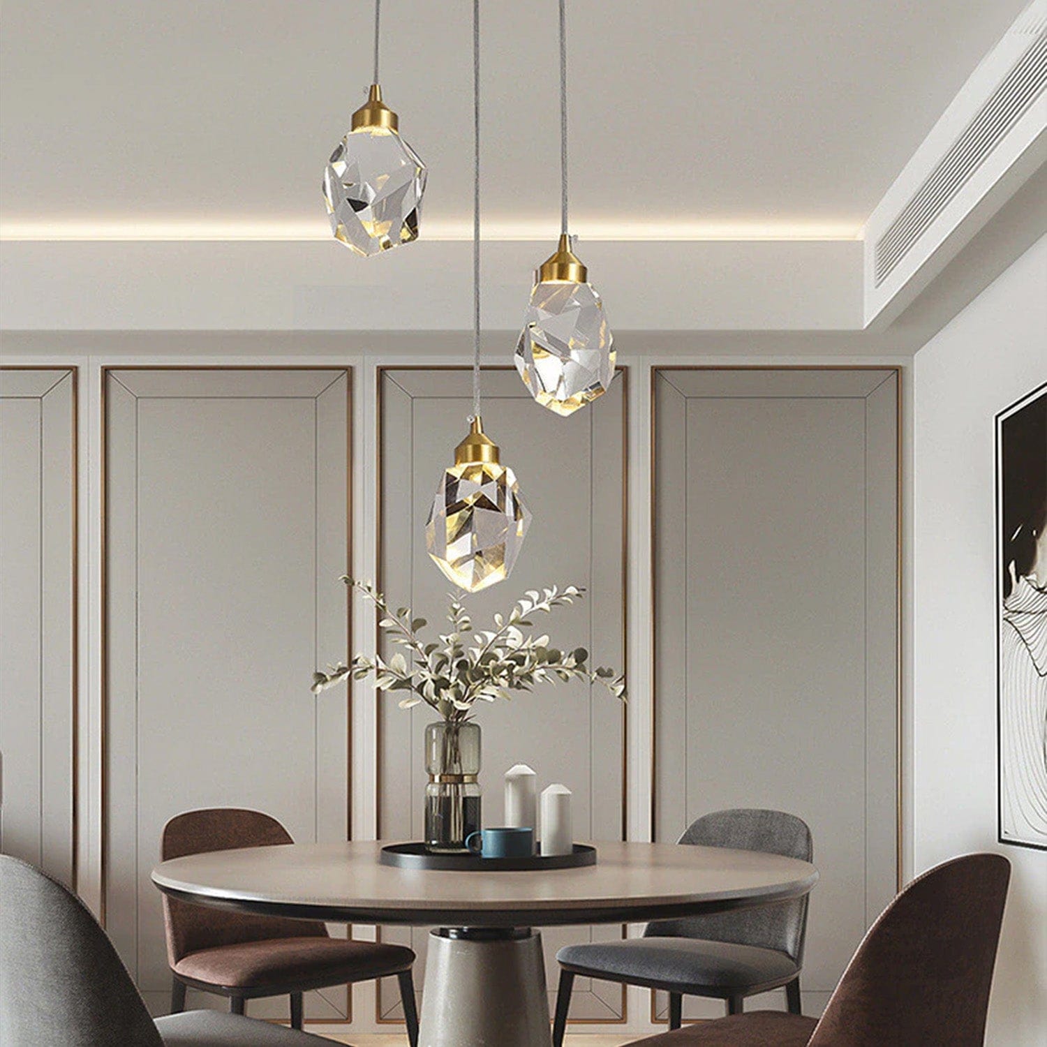 BowLift | Crown Jewel pendant light