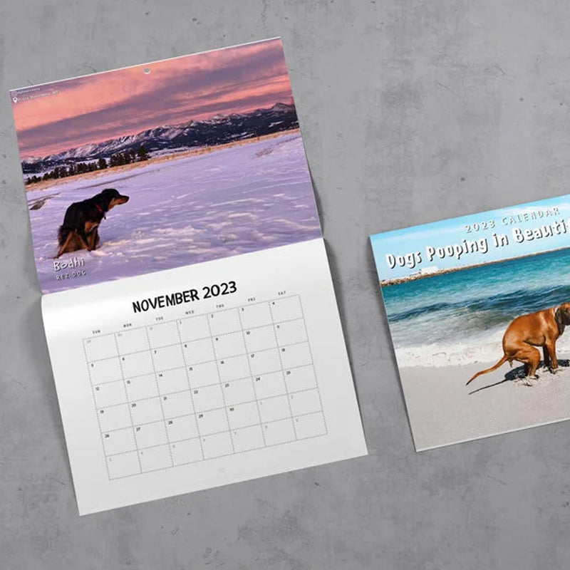 BowLift | Pooping Pooches Dog Calendar