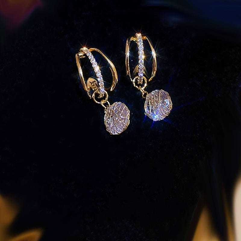 BowLift | Fashion Diamond Crown Earrings