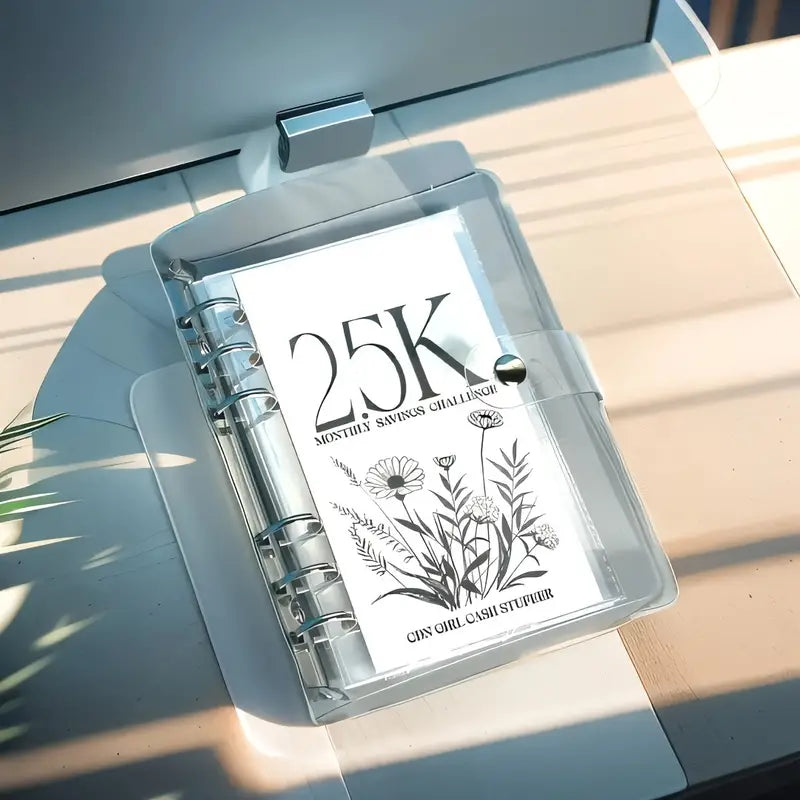 BowLift | 12-Month Envelopes Money-Saving Challenges Binder