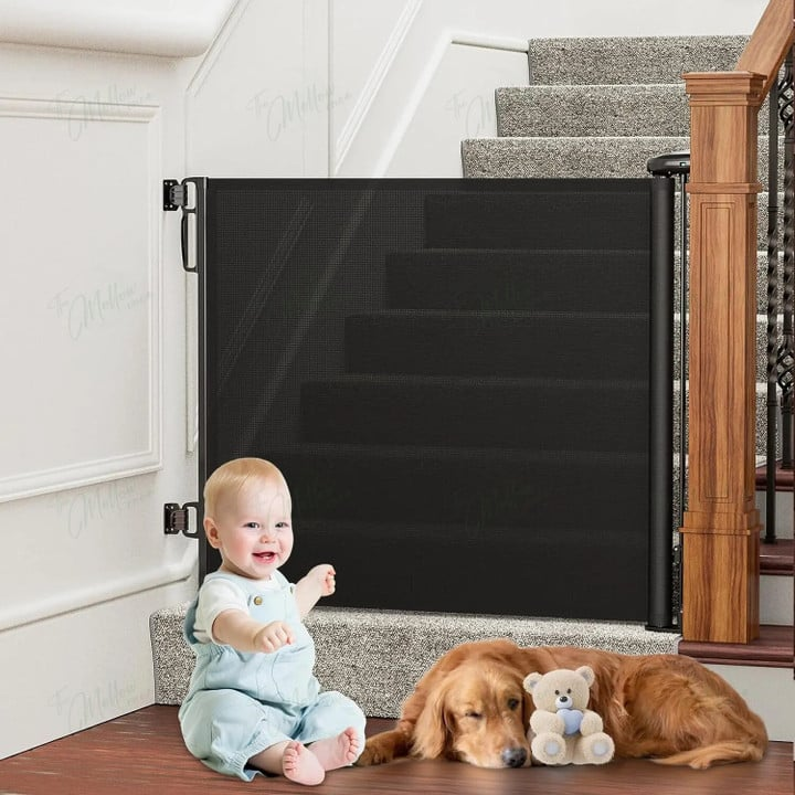 BowLift | Extendable Safety Gate for Babies and Pets – Up to 140 cm – SafeLiving Gate