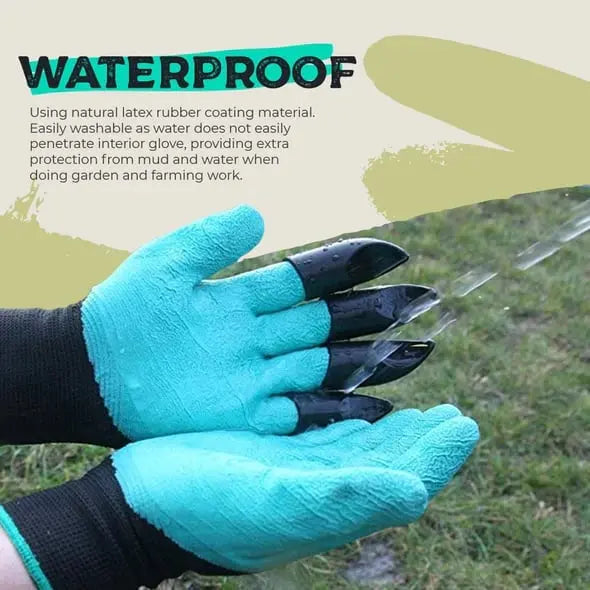 BowLift | 1 Pair of Garden Gloves with Claws – Planting without Tools