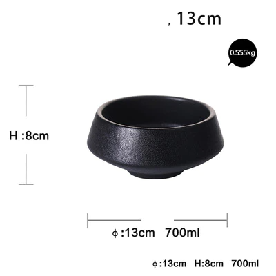 BowLift | Elegant Matte Black Snack Bowl