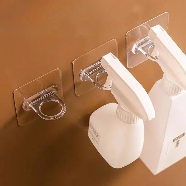 BowLift | 10 pieces | Self-adhesive round wall hooks – versatile use