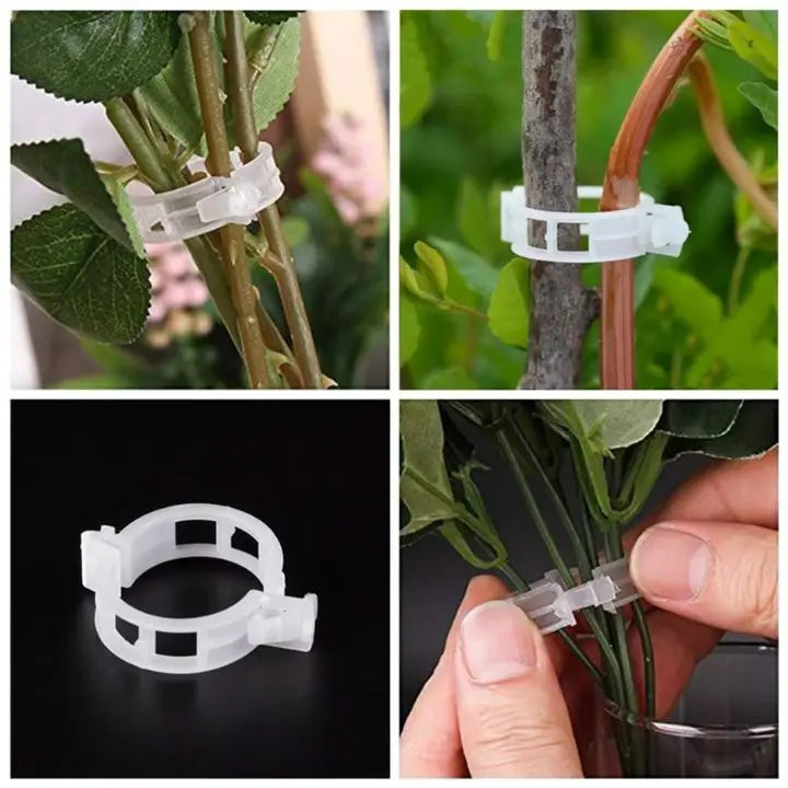 BowLift | 100 pcs. Plant support clips | Perfect hold for healthy plants