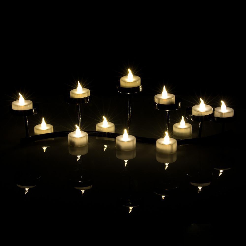 BowLift | 100-Piece: White LED Candles Tea Light