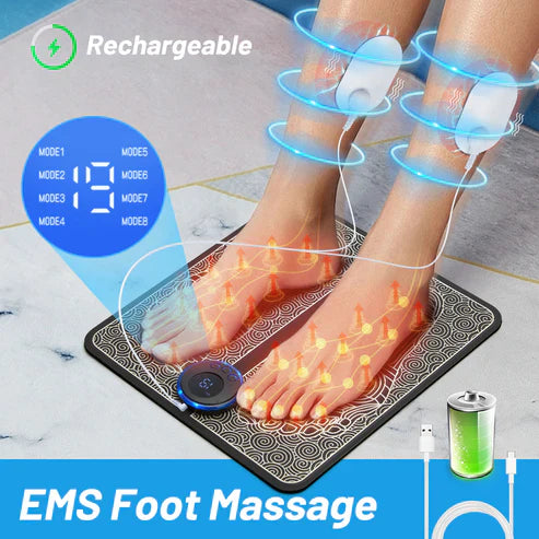 BowLift | EMS Best Foot Massager | Electric, Deep Tissue & Soothing Relief for Home Use