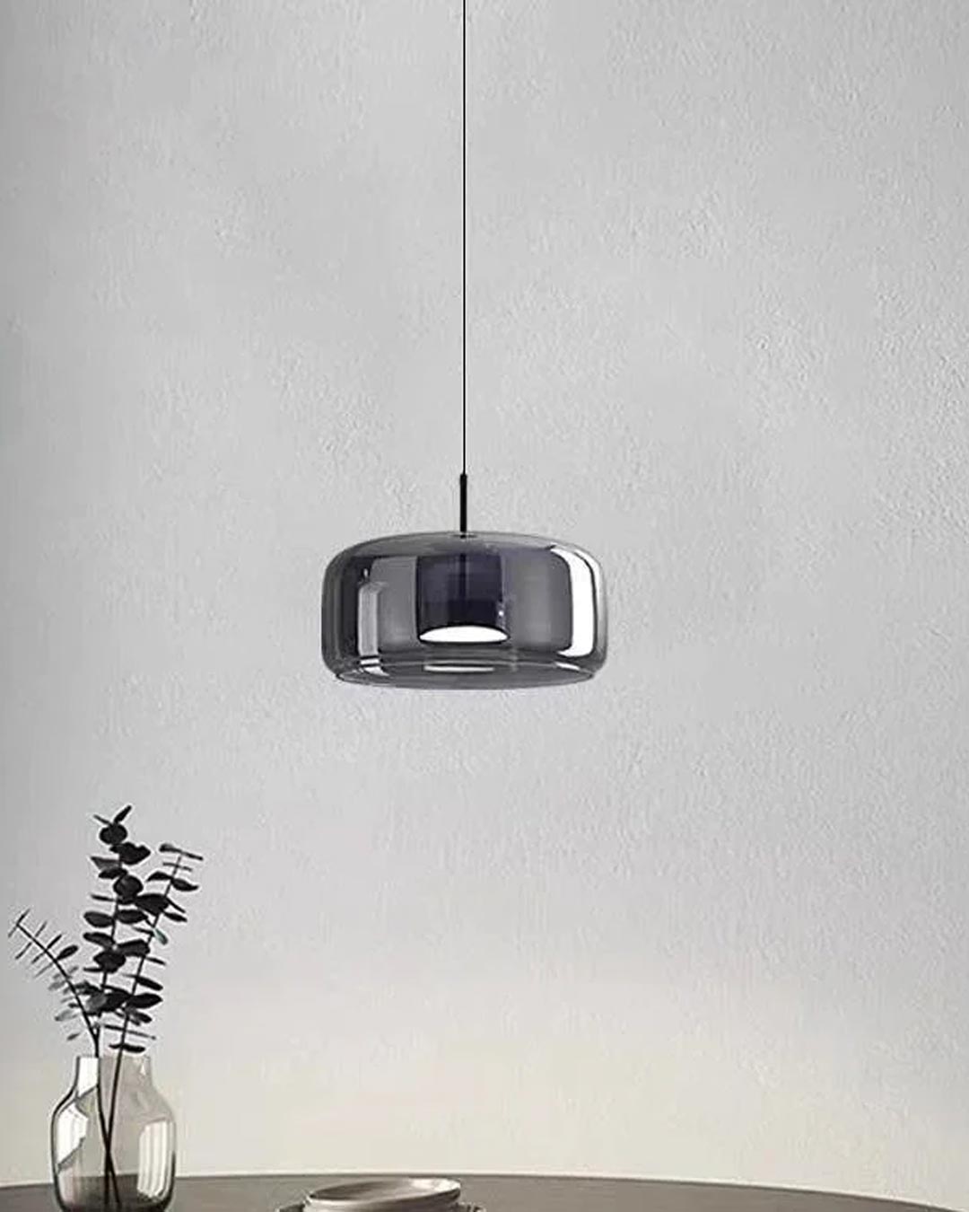 BowLift | Valentino Ceiling Pendant Light - Smoke