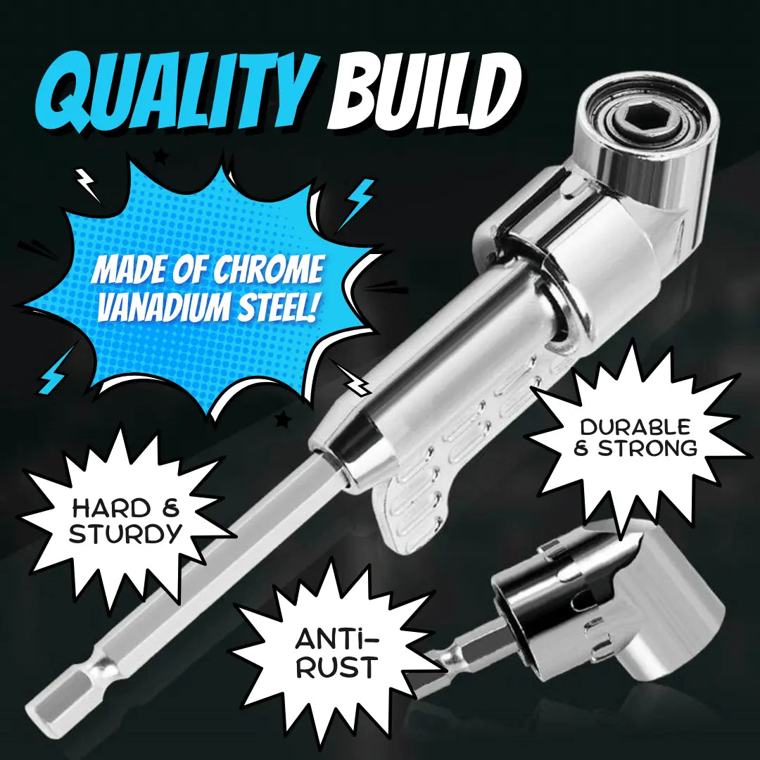 BowLift | 105° Zinc Alloy Angle Drill Adapter