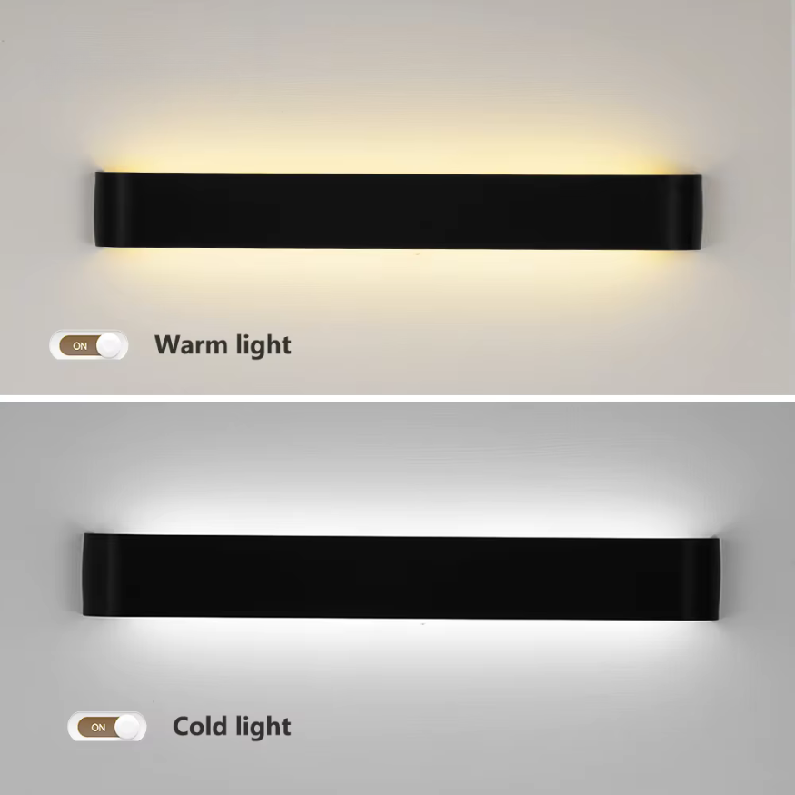 BowLift | Nordic LED Wall Light - Modern Brushed Aluminum Indoor Wall Light