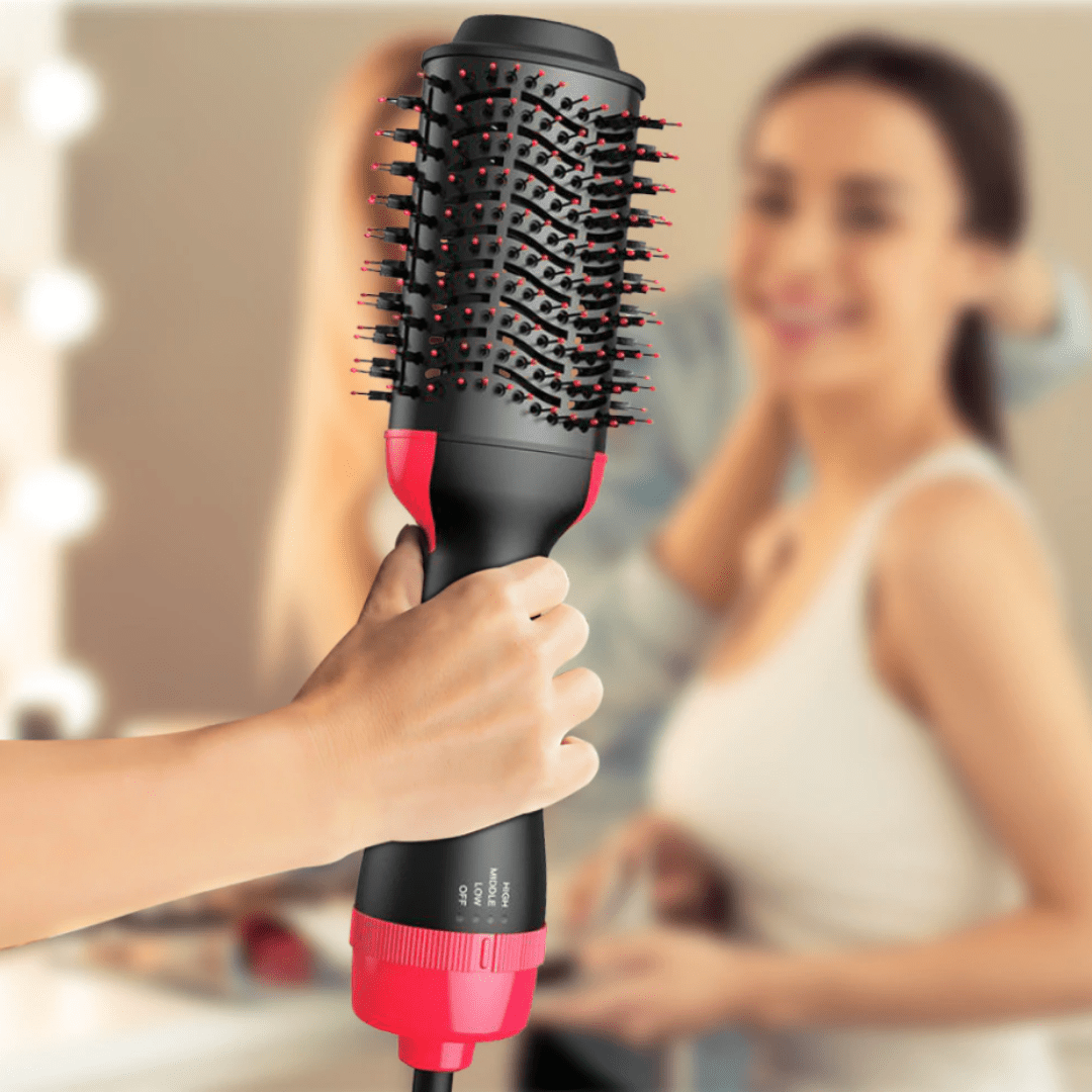 BowLift | 4-in-1 hairdryer & straightener for volume, shine & styling versatility