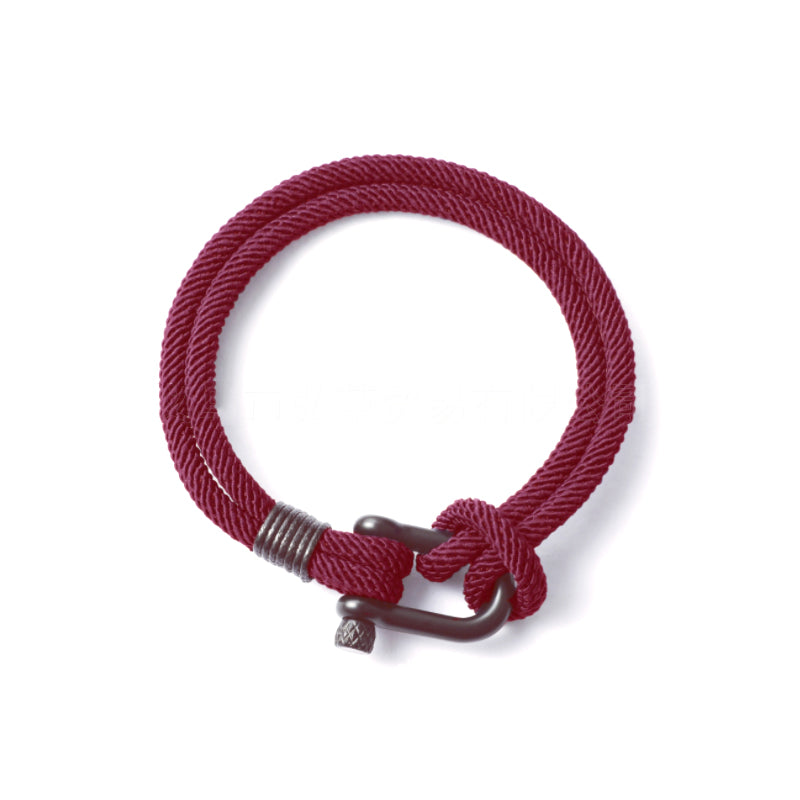 BowLift | U-shaped Buckle Nylon Braided Bracelet