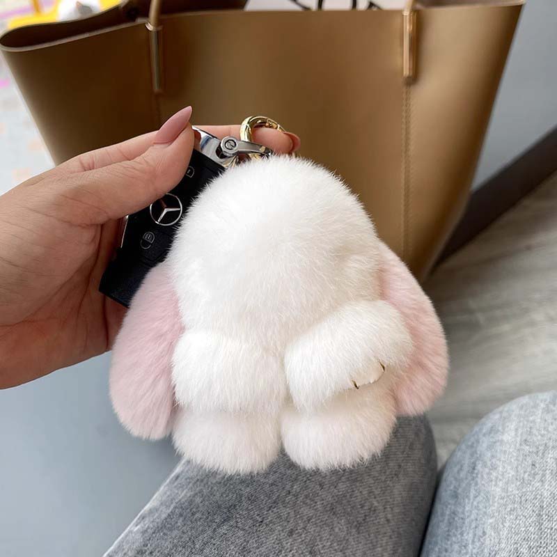 BowLift | Handmade Soft Bunny PomPom Keychains (Boxed Edition)