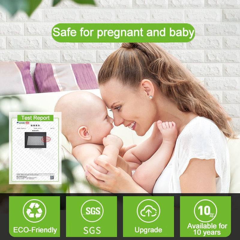 10pcs 3D Brick Pattern Waterproof Self-Adhesive Wallpaper | Bowlift