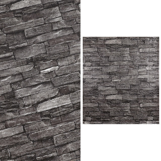 10pcs 3D Brick Wall Sticker Waterproof Self-Adhesive Wall Sticker | Bowlift