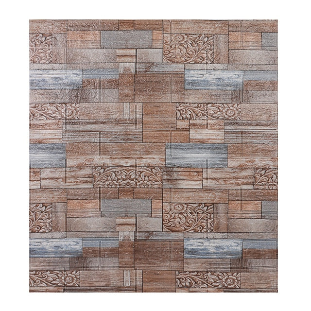 10pcs 3D Brick Wall Sticker Waterproof Self-Adhesive Wall Sticker | Bowlift