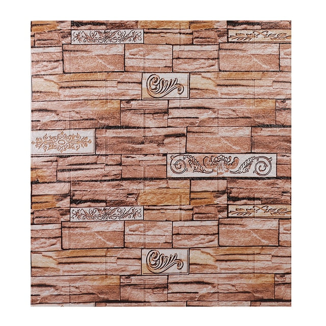 10pcs 3D Brick Wall Sticker Waterproof Self-Adhesive Wall Sticker | Bowlift