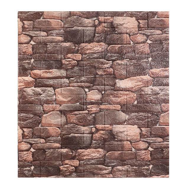 10pcs 3D Brick Wall Sticker Waterproof Self-Adhesive Wall Sticker | Bowlift