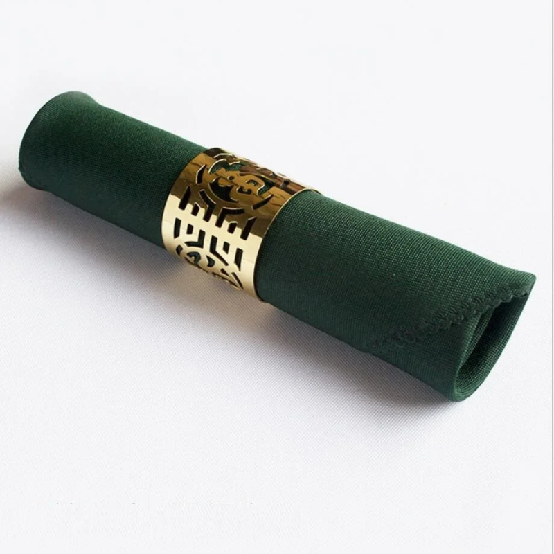 10pcs Polyester Table Napkins Wrinkle-Resistant Cloth Table Napkins | Bowlift