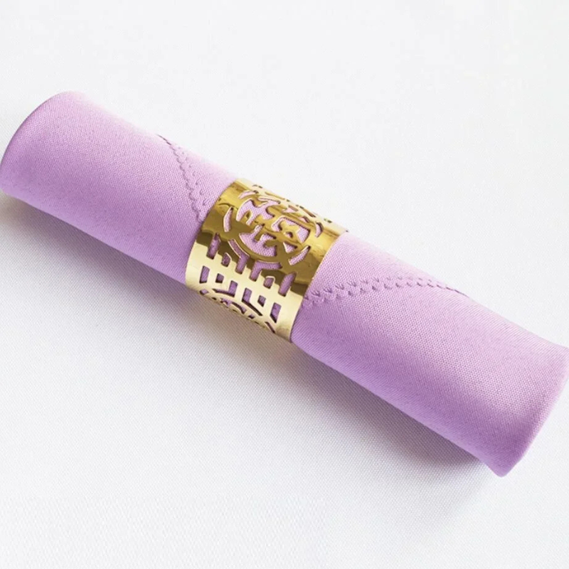 10pcs Polyester Table Napkins Wrinkle-Resistant Cloth Table Napkins | Bowlift