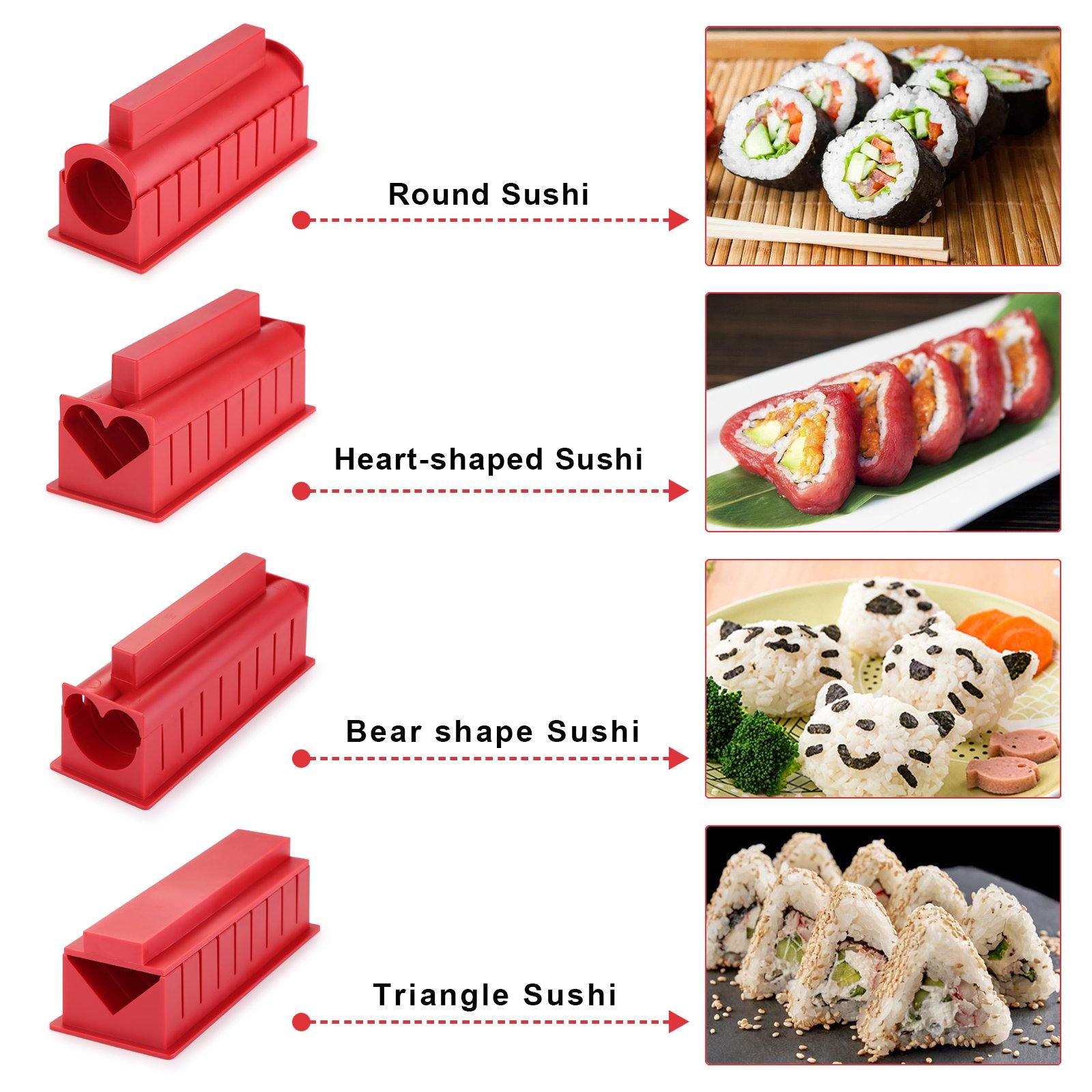BowLift | 11-piece: Sushi Maker Set Sushi Rolls with high-quality Sushi Knife