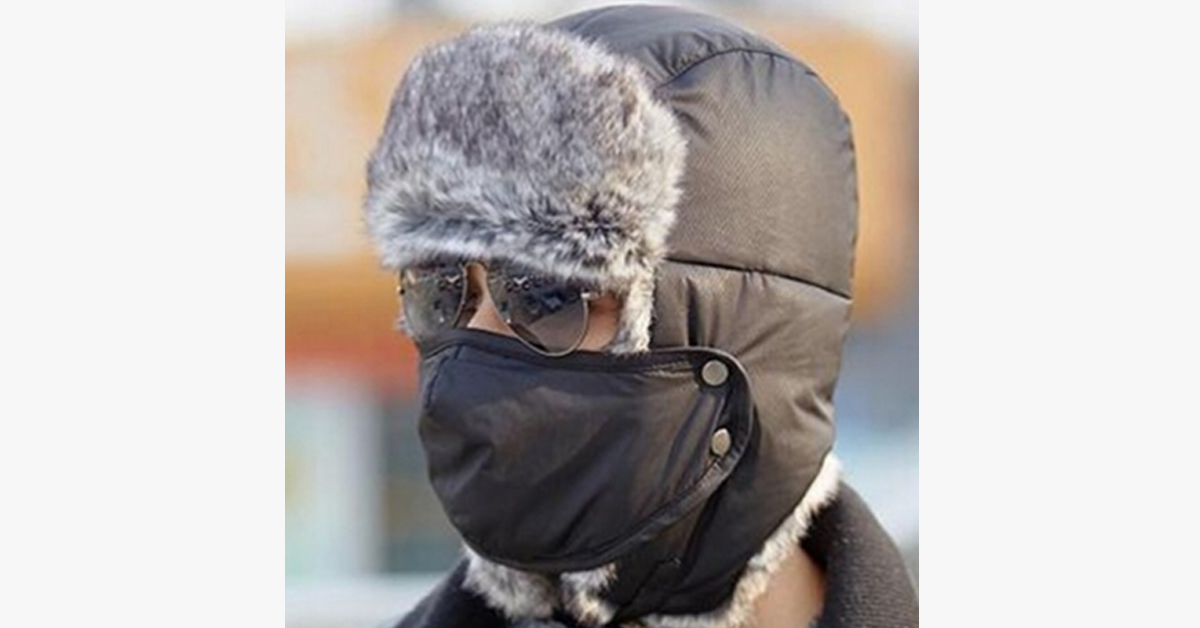 BowLift | Unisex Cold Weather Full Face Winter Trooper Hat