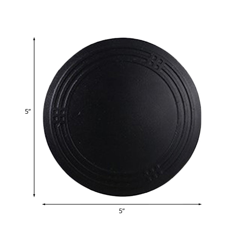 BowLift | Flower Road 4-sided wall lamp aluminum contemporary LED wall light in black