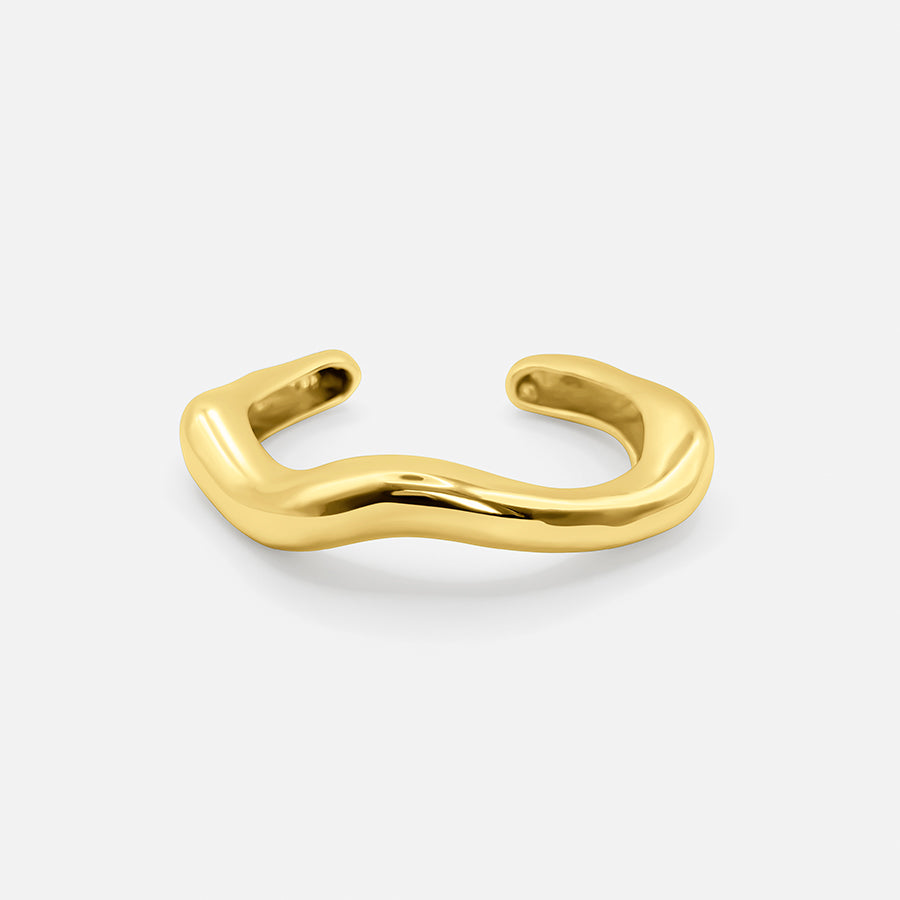 BowLift | Elegant Open Gold Bracelet – Stylish Highlight for Your Look