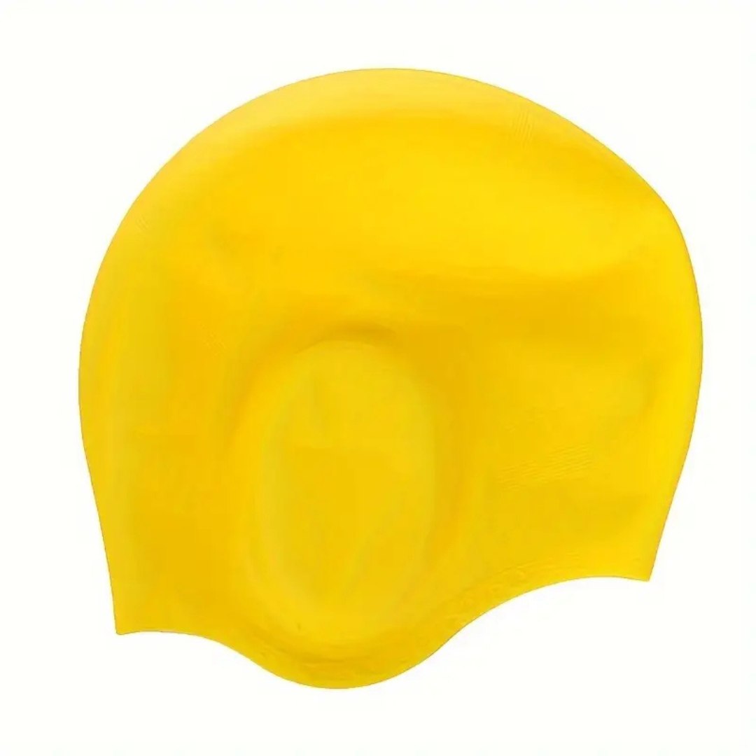 HydroFit – Silicone Swim Cap with Ear Protection