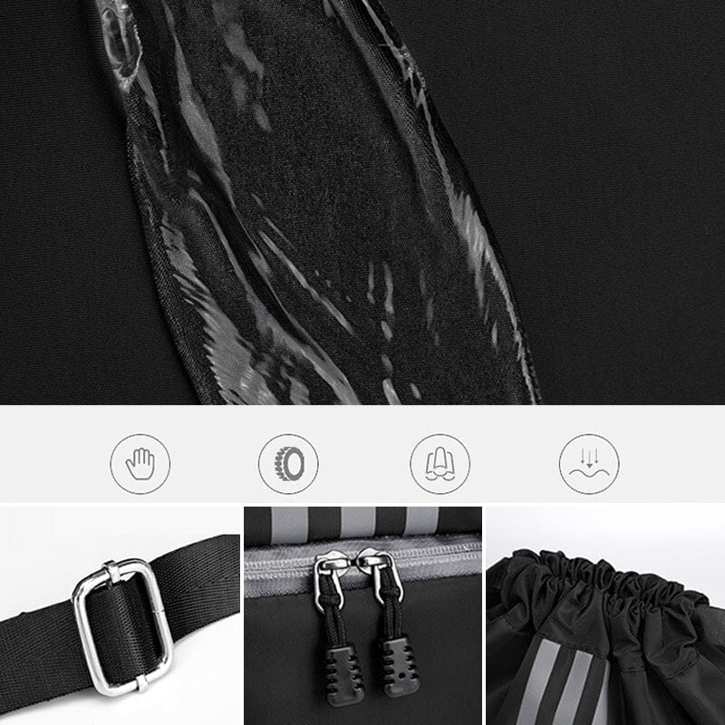 BowLift | Large Nylon Drawstring Tote Backpack