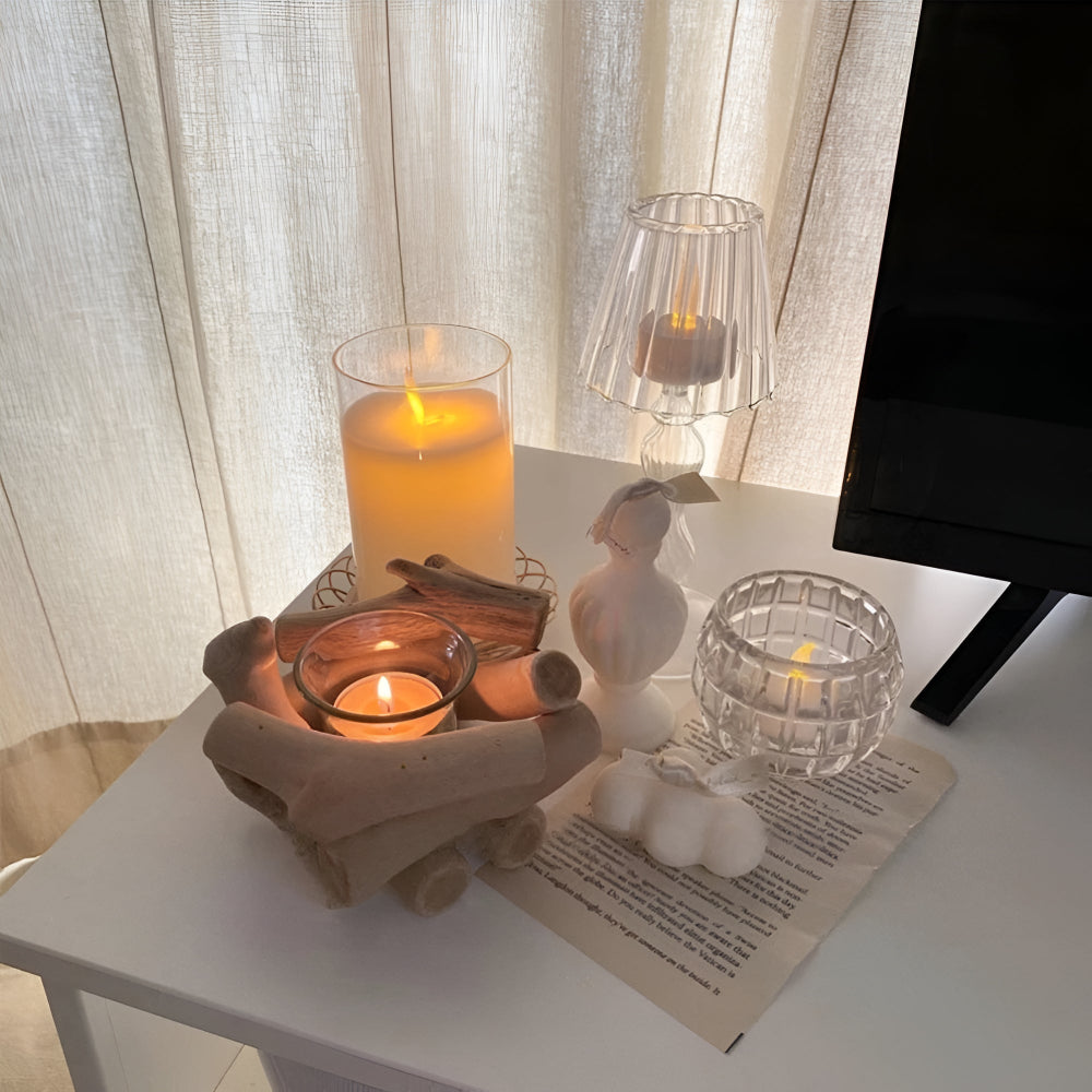 BowLift | Driftwood Haven Candle Holder