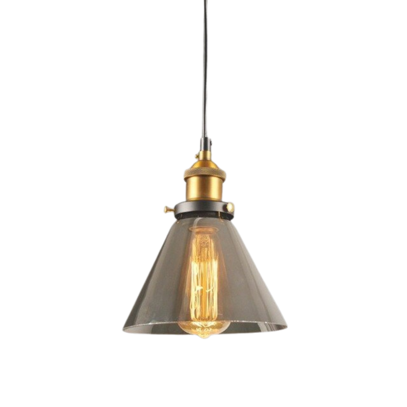 BowLift | GlassHaven – Elegant Industrial Pendant Lamp