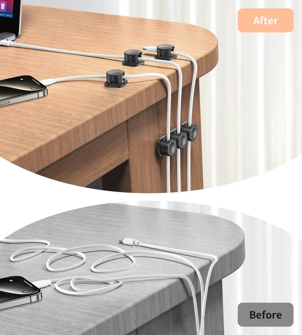 BowLift | 12 pieces magnetic cable clips