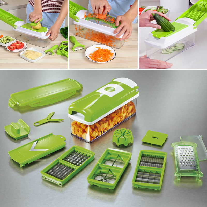 BowLift | 12-In-1 Multifunctional Vegetable Slicer - SlicePro